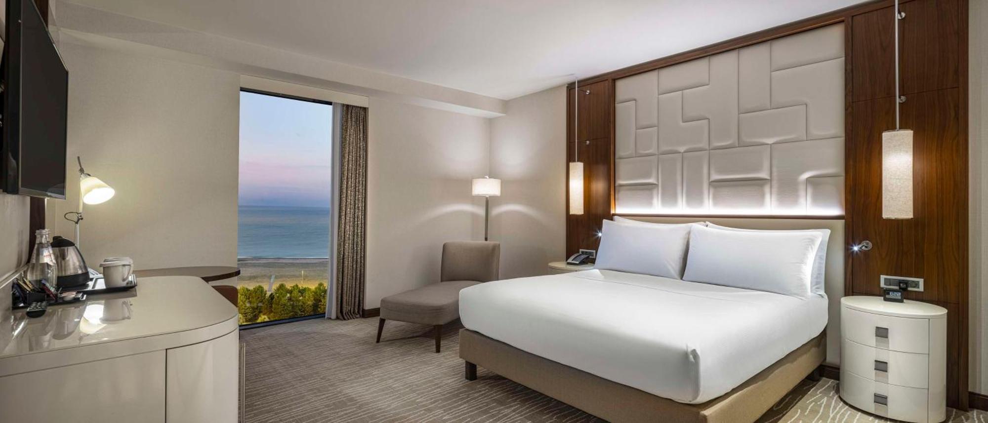 Hilton Batumi Hotel Екстериор снимка A guest room at Hilton Garden Inn