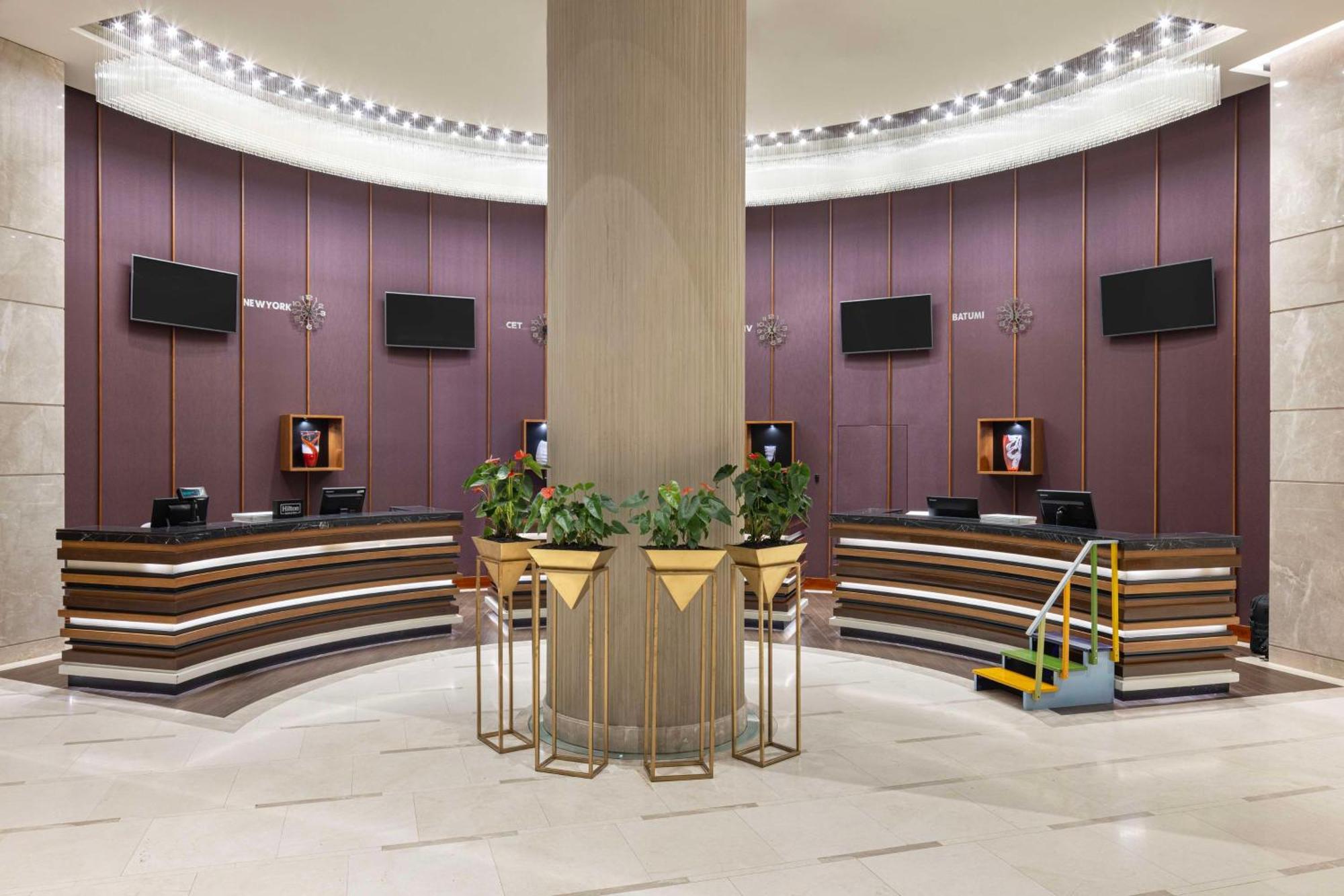 Hilton Batumi Hotel Екстериор снимка The lobby of the hotel